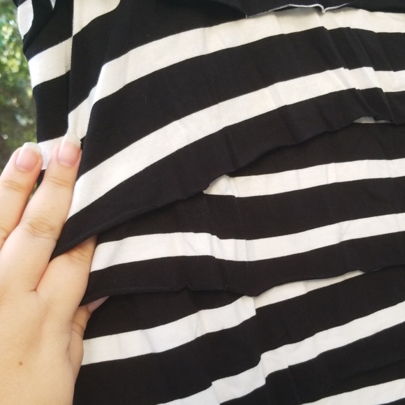 Black and White striped Alfani Dress - Picture 2 of 7